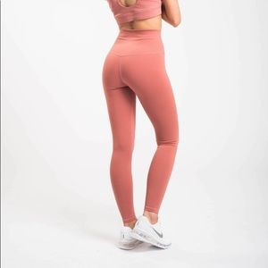 Flexxfit Luxe Dusty Rose Leggings XS